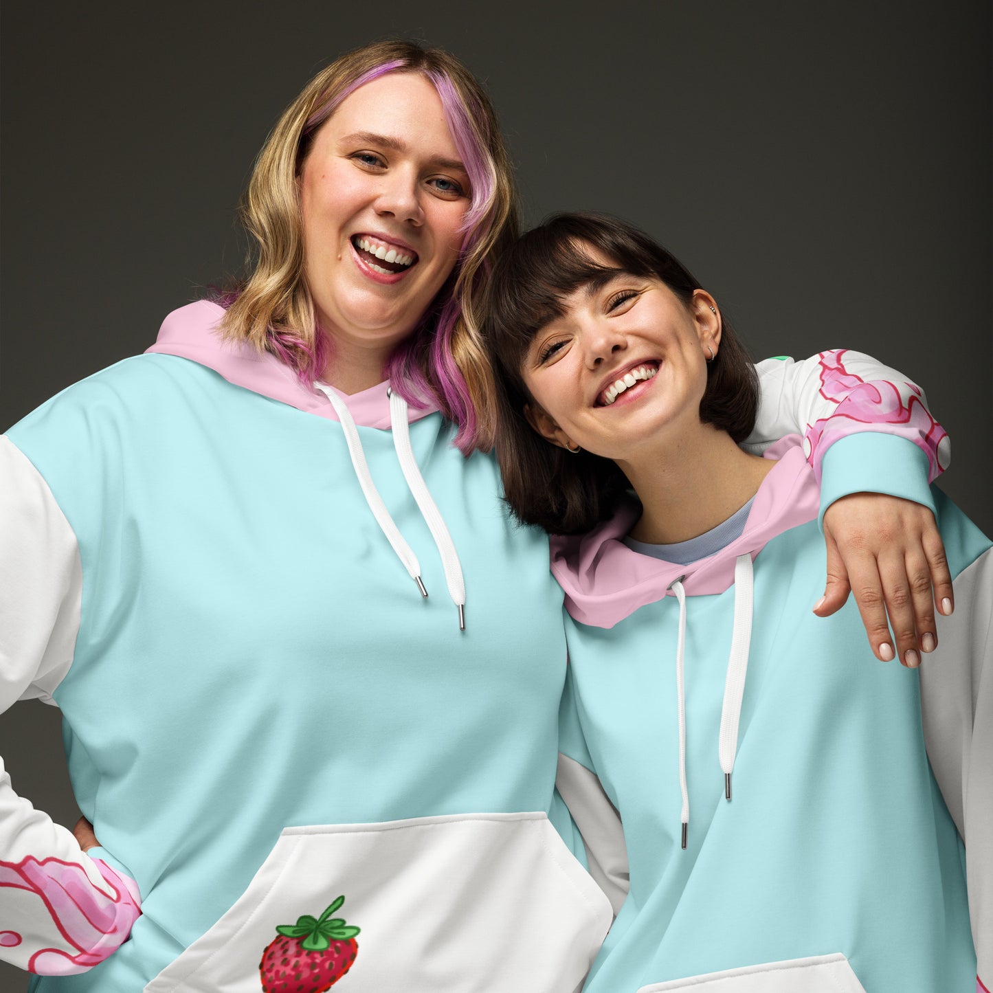 Strawberry Milk Pull-Over Hoodie