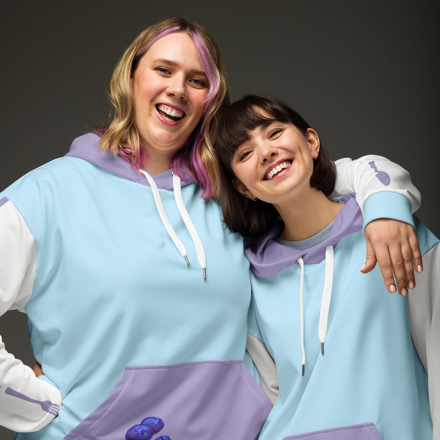 Blueberry Pull-over Hoodie