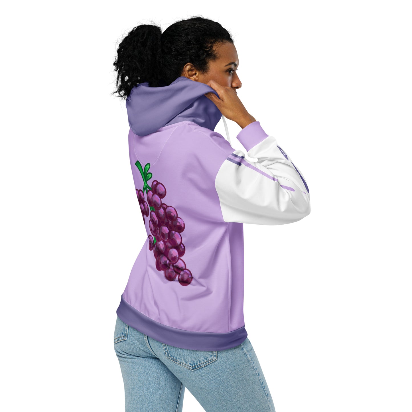 Grape Zip-up Hoodie