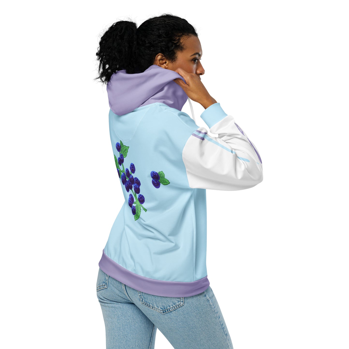 Blueberry Zip Hoodie