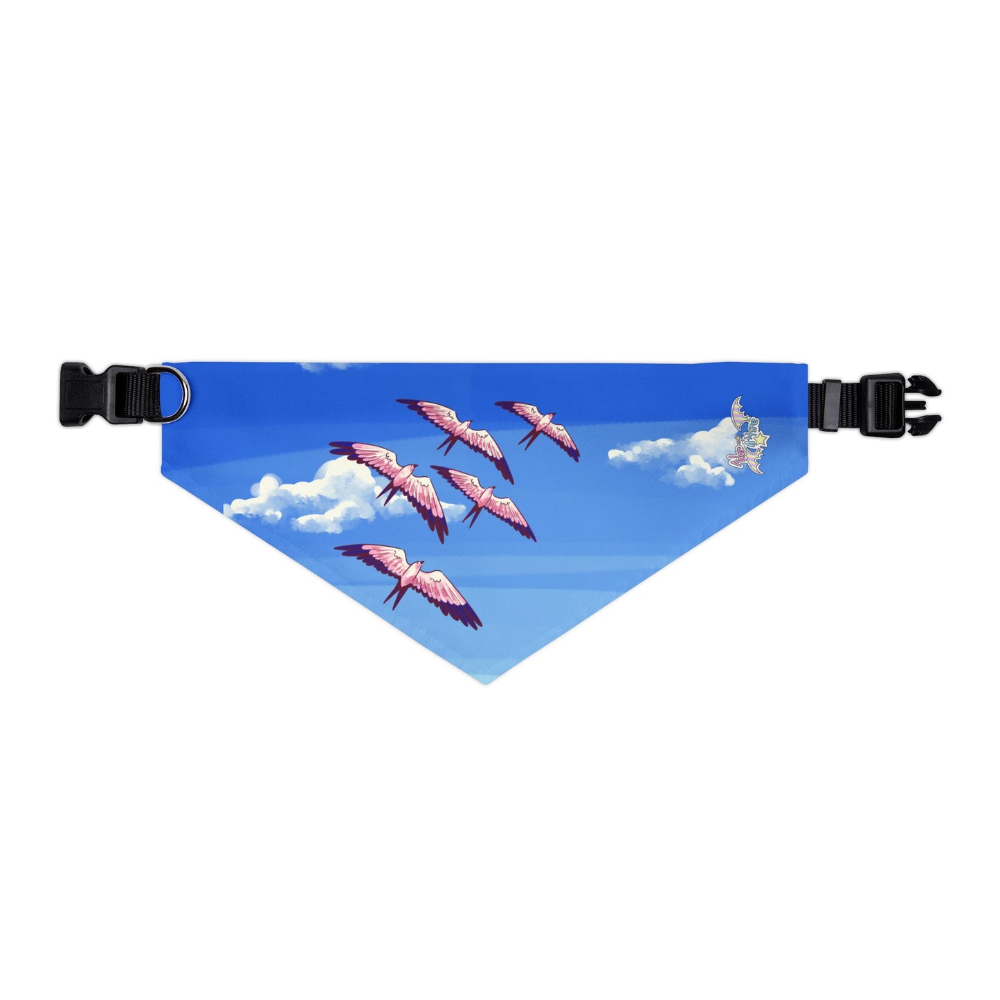 Split-Tailed Swallow Pet Bandana Collar