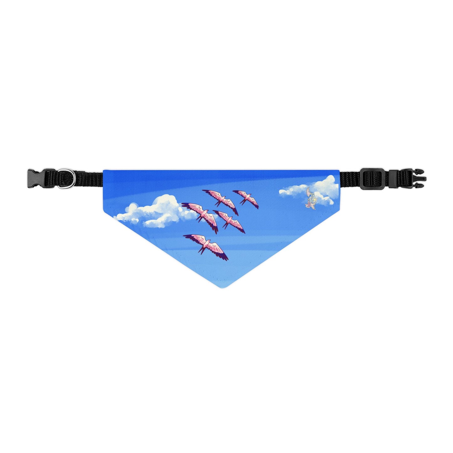 Split-Tailed Swallow Pet Bandana Collar
