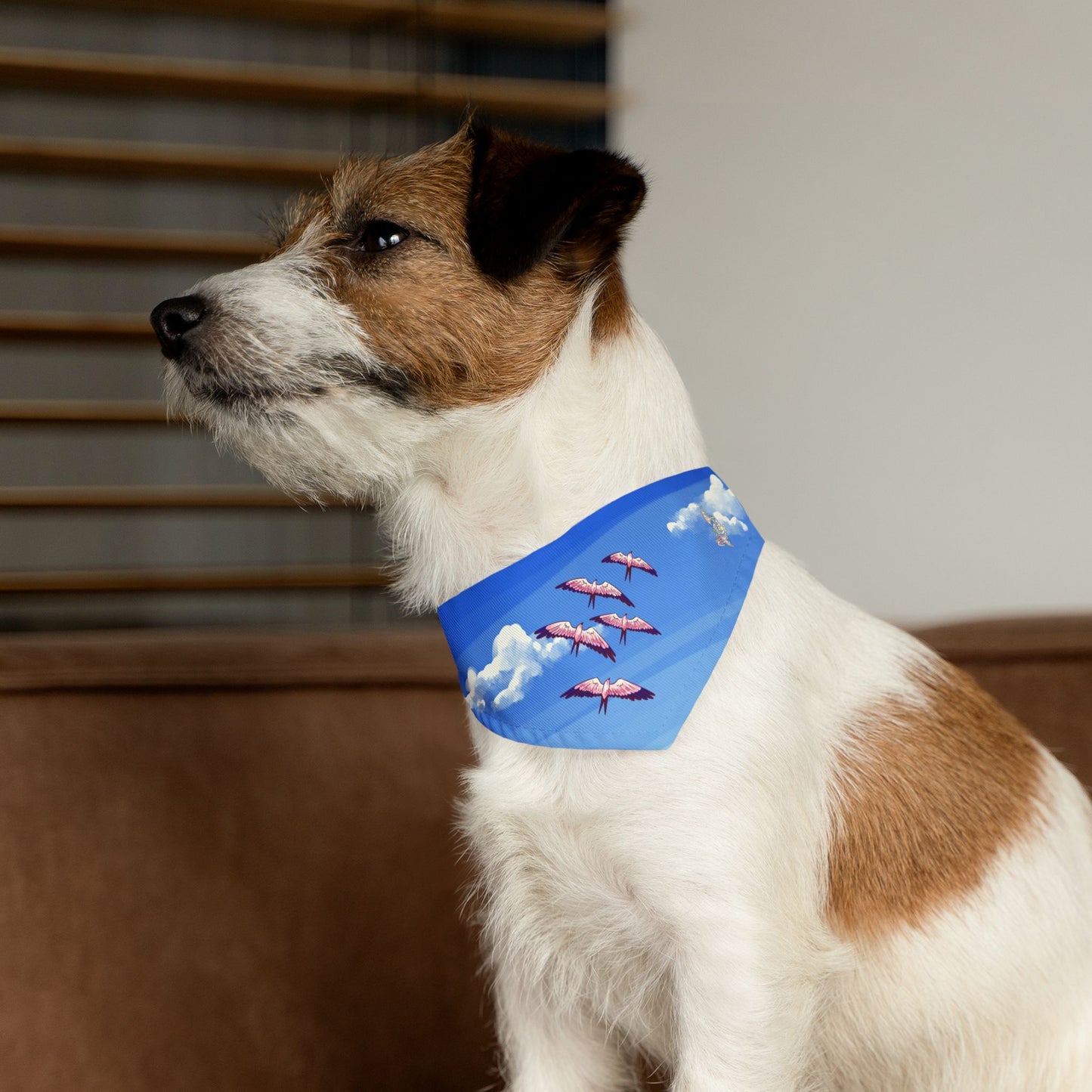 Split-Tailed Swallow Pet Bandana Collar