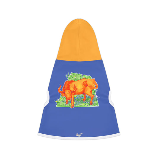 Orange Ox Pet Hoodie