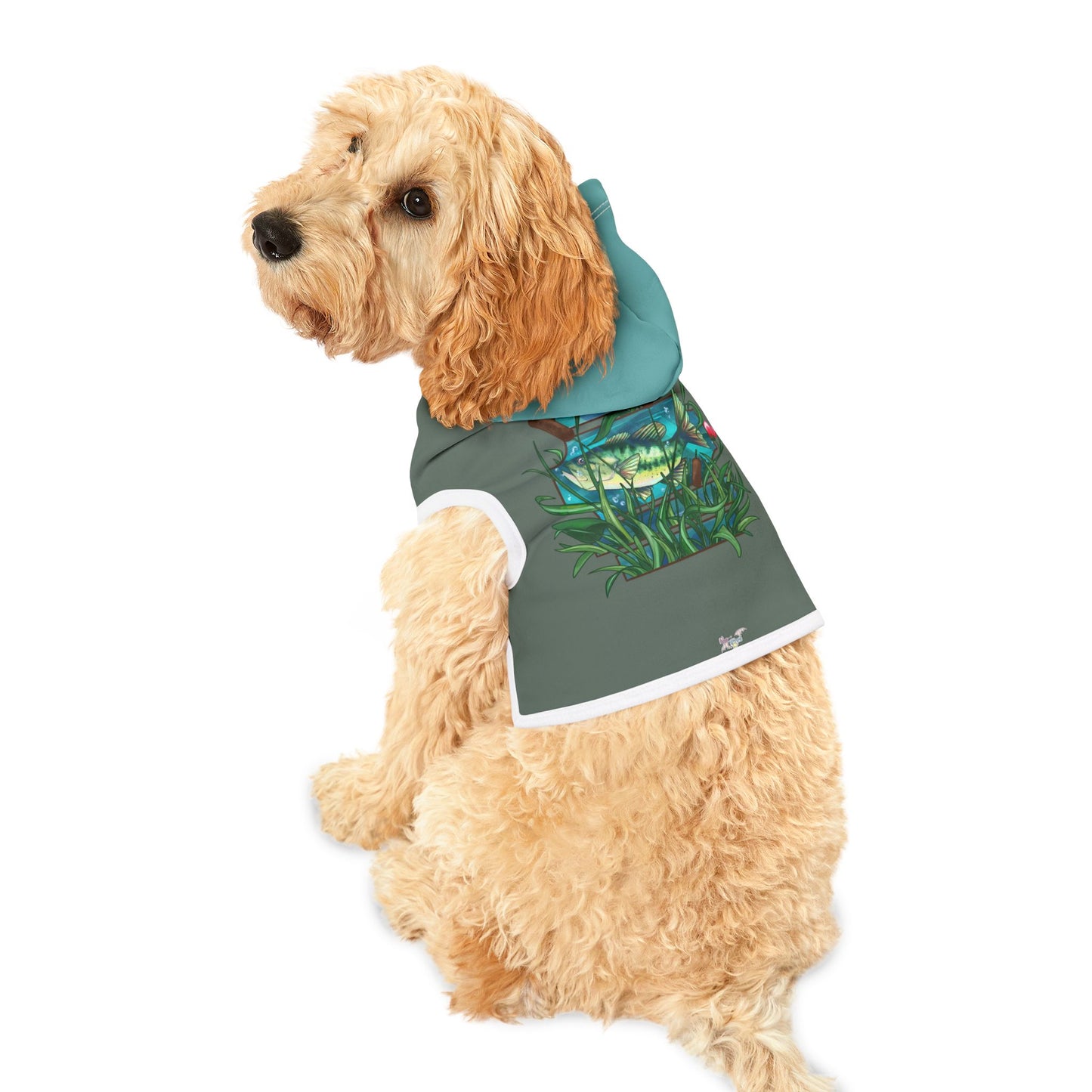 Largemouth Bass Pet Hoodie