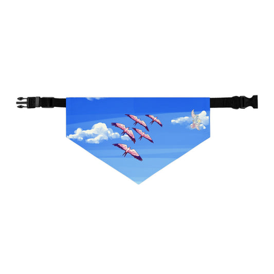 Split-Tailed Swallow Pet Bandana Collar