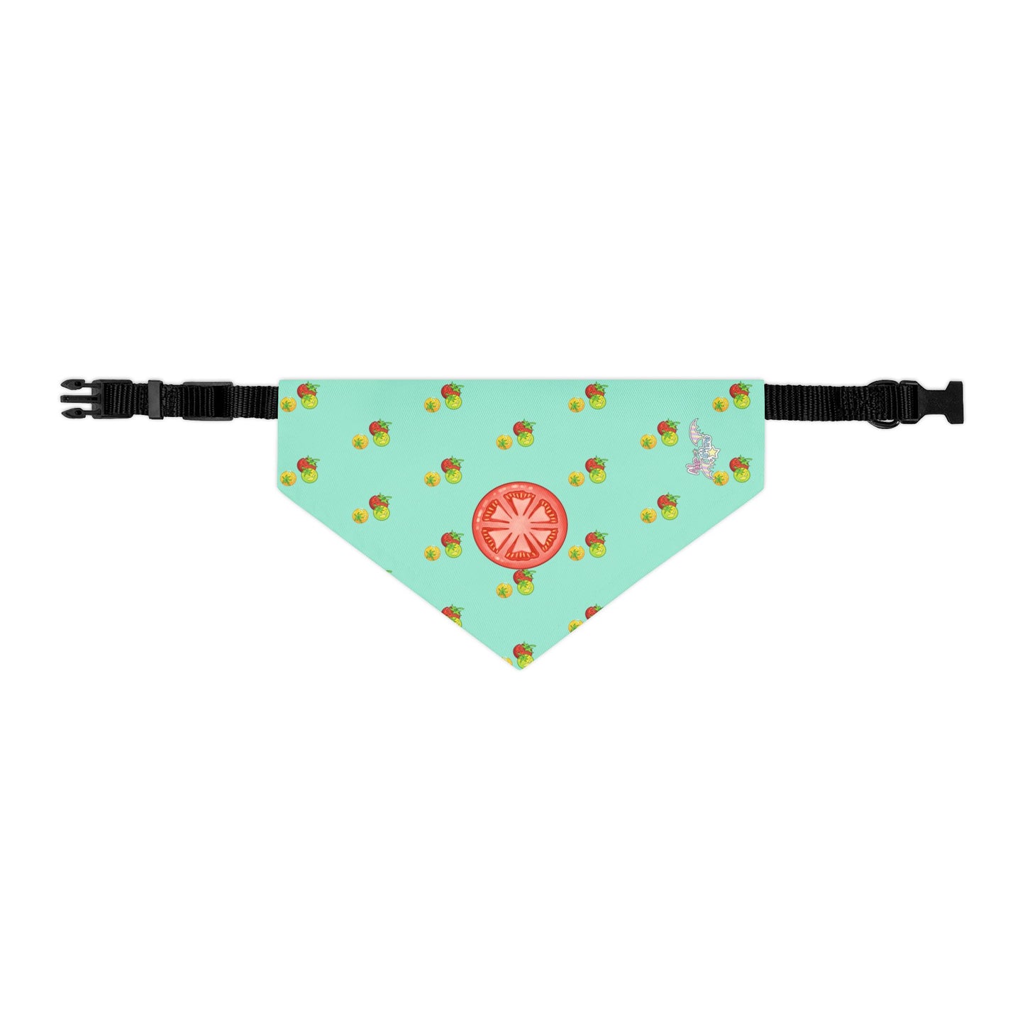 Tomato Pet Bandana Collar