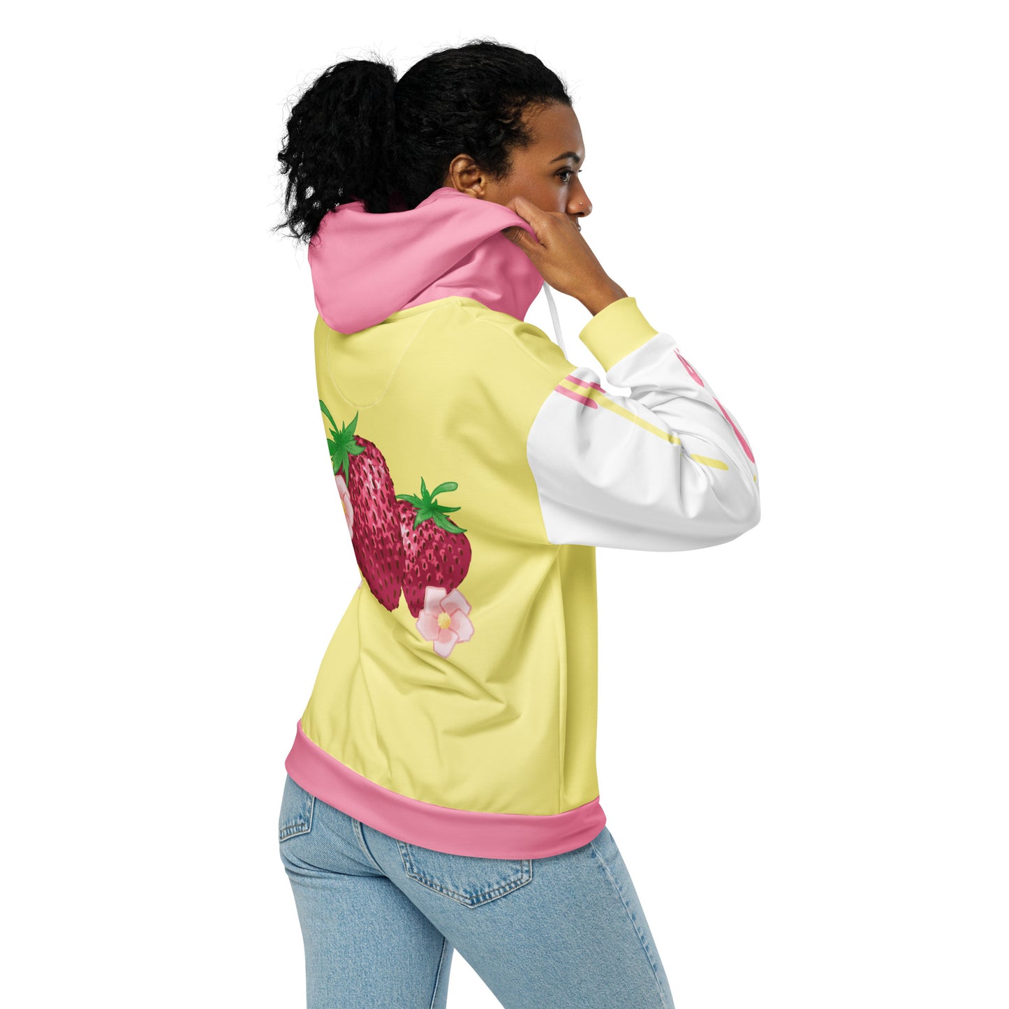 Strawberry Zip Hoodie