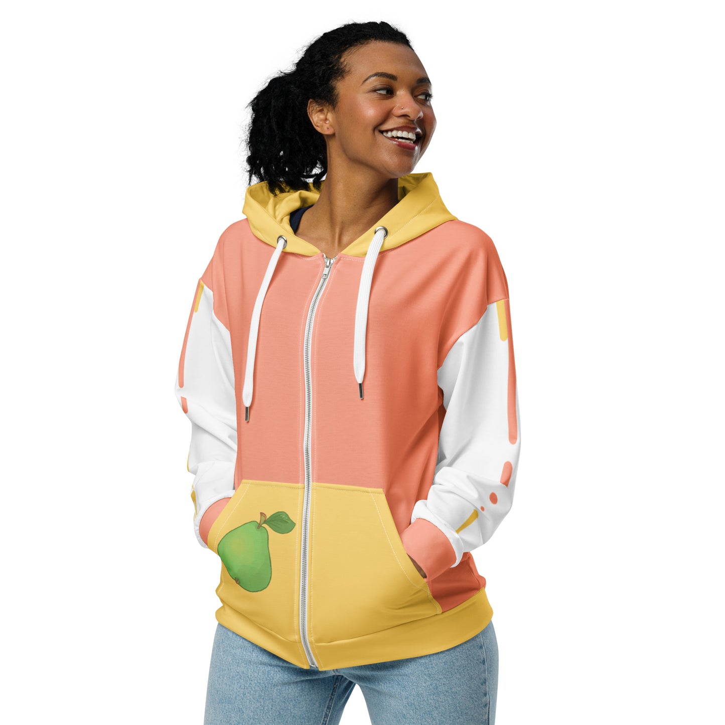 Guava Zip-up Hoodie