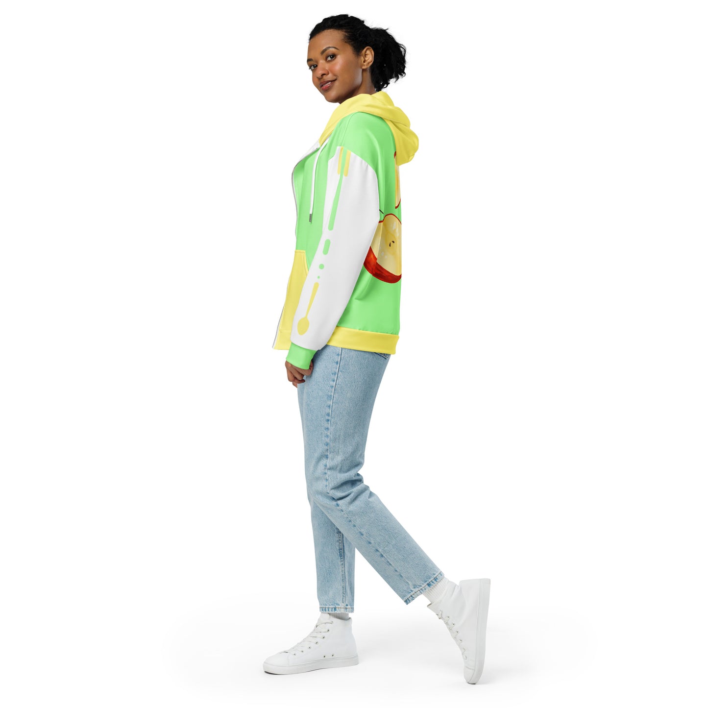 Apple Zip-up Hoodie