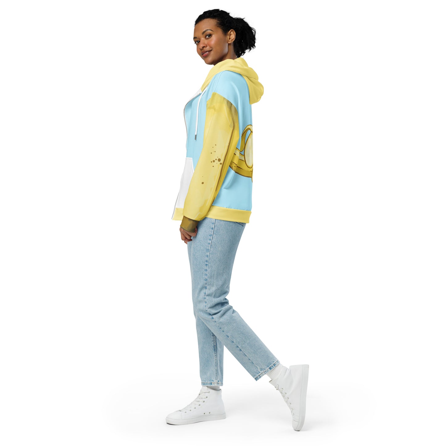 Banana Zip-up Hoodie