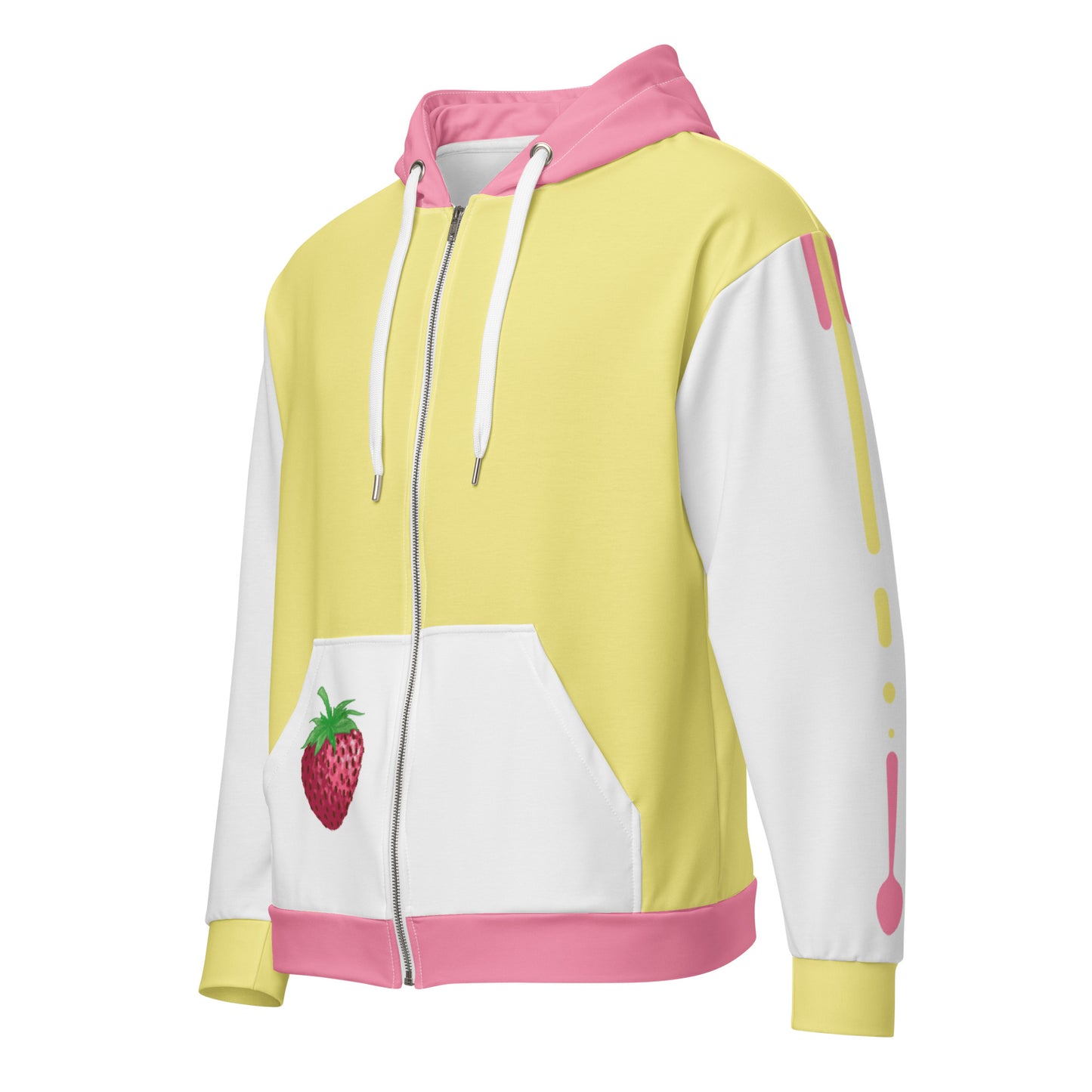 Strawberry Zip Hoodie