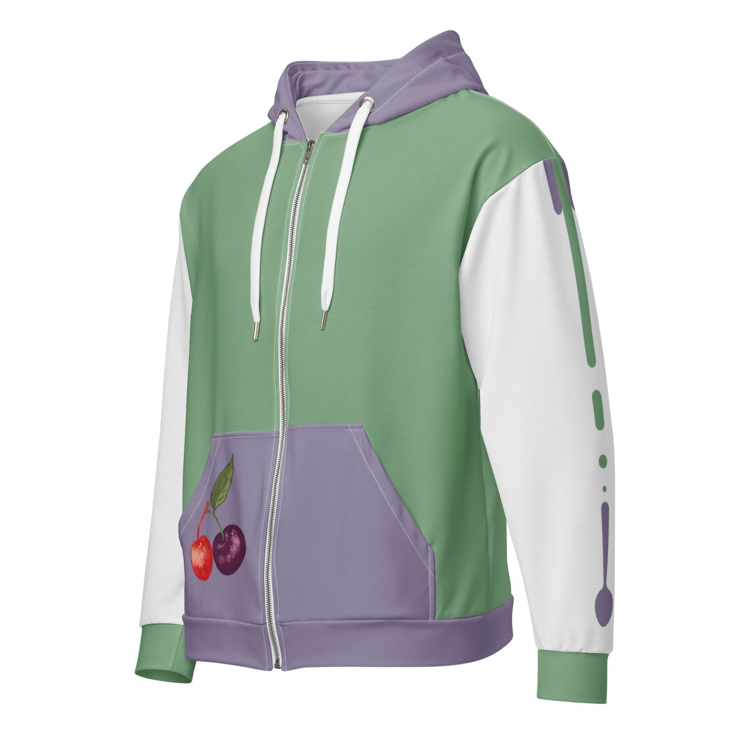 Cherry Zip-up Hoodie