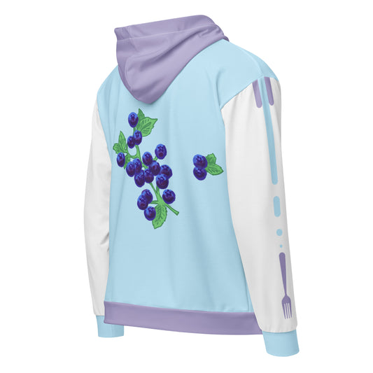 Blueberry Zip Hoodie