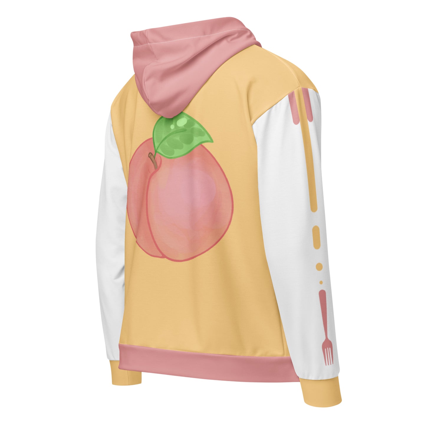 Peach Zip-up Hoodie